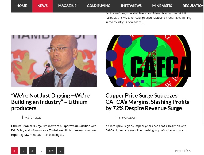 leyu·乐鱼资源比基塔矿业总经理宫学东受邀参加 2025年津巴布韦矿业商会年度矿业会议