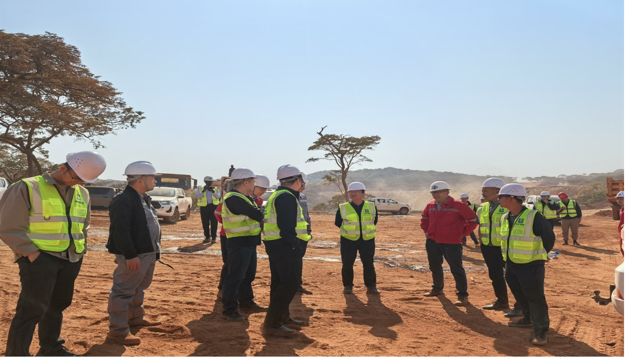 leyu·乐鱼资源集团董事长王平卫赴赞比亚 考察督导Kitumba铜矿项目建设